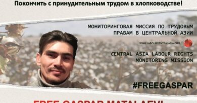 In Turkmenistan, well-known human rights activist went at large