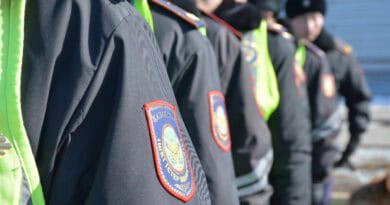 26 corrupt police officers were convicted in southern Kazakhstan
