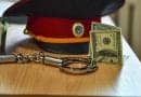 In Kyrgyzstan, police officers were detained when receiving a bribe