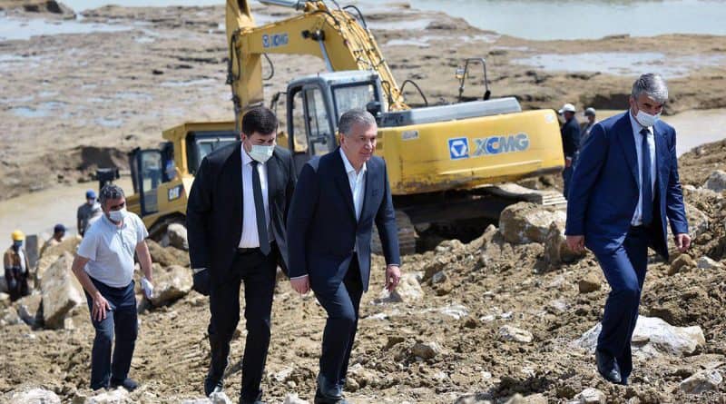 Узбекистан: девять человек арестованы по факту прорыва плотины