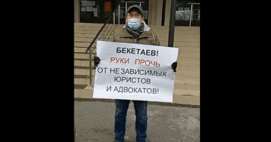 Kazakhstan: lawyers were not allowed to hold a rally due to the epidemiological situation