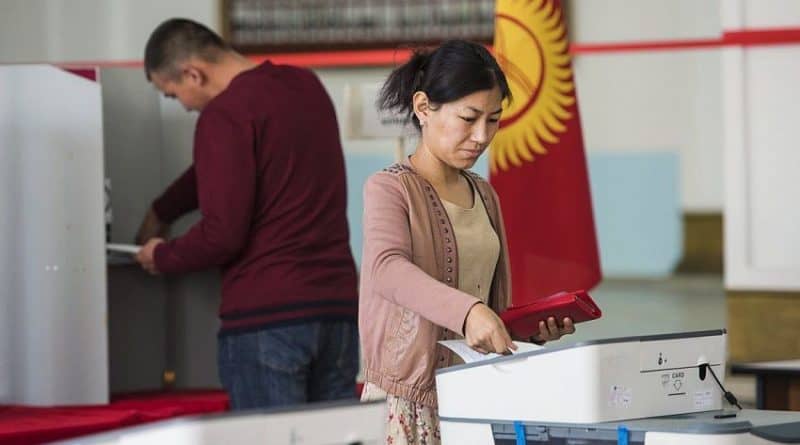 Kyrgyzstan: journalist was detained during election coverage