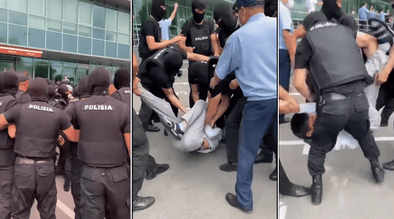 Казахстан: в день рождения Назарбаева в Алматы избивали митингующих